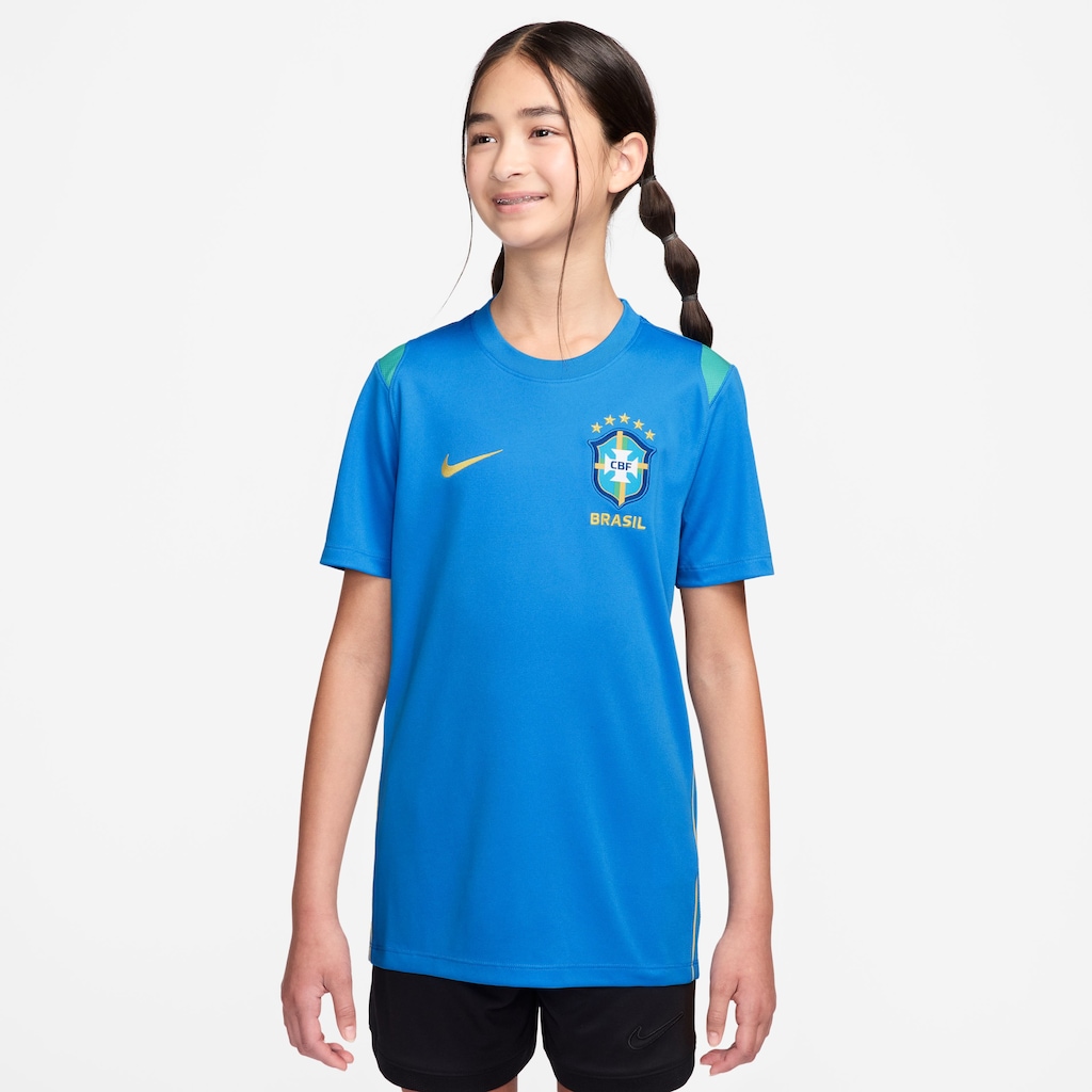 Camiseta Brasil Dri-FIT Academy Pro Infantil