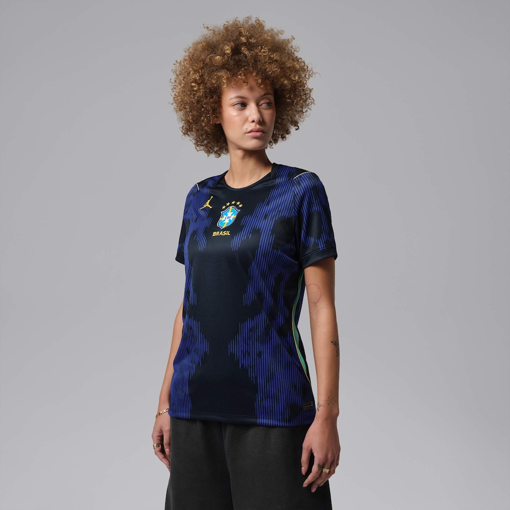 Camisa Brasil Jordan II 2026/27 Torcedora Pro